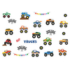 Cartoon Mountain Buggy Wall Stickers Living Room Kids Room Kindergarten Removable Pre-pasted PVC Home Decoration Wall Decal 6040cm miniinthebox