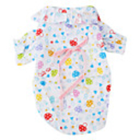 Cartoon Mushroom Style Shirt for Dogs (XS-XL,  White)