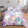 Cartoon Pattern 3-Piece Duvet Cover Set Hotel Bedding Sets Comforter Cover with Soft Lightweight Microfiber,  Include 1 Duvet Cover,  2 Pillowcases (1 Pillowcase for Twin/Single) miniinthebox