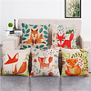 Cartoon Pattern Double Side Cushion Cover 1PC Soft Decorative Square Pillowcase for Sofa bedroom Car Chair Superior Quality Outdoor Cushion for Patio Garden Farmhouse Bench Couch miniinthebox