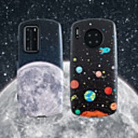Cartoon Planet Pattern TPU Case For Apple iPhone 11 Pro Max 8 Plus 7 Plus 6 Plus Max Back Cover
