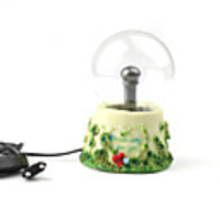 Cartoon Plasma Ball,  3 Random Colors