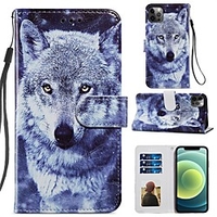 Cartoon PU Leather Phone Case For iPhone 13 12 Pro Max 11 SE 2020 X XR XS Max 8 7 Wallet Magnetic Flip Folio Full Body Protective Cover with Card Slots Kickstand miniinthebox