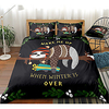 Cartoon Sloth 3-Piece Duvet Cover Set Hotel Bedding Sets Comforter Cover with Soft Lightweight Microfiber For Holiday Decoration(Include 1 Duvet Cover and 1or 2 Pillowcases)