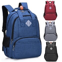 Cartoon Solid School Backpack Bookbag for Student Boys Girls Wear-Resistant Water Resistant Breathable Nylon School Bag Satchel 21.49 inch miniinthebox