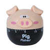 Cartoon Stopwatch Pig Shaped Kitchen Timer Home Kitchen Alarm Clock Countdown Piglet Machinery Electronic Timer for Cooking Baking Frying miniinthebox