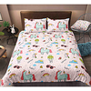Cartoon Unicorn 3-Piece Duvet Cover Set Hotel Bedding Sets Comforter Cover with Soft Lightweight Microfiber,  Include 1 Duvet Cover,  2 Pillowcases for Double/Queen/King(1 Pillowcase for Twin/Single) miniinthebox