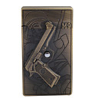 Carved Induction Cigarette Windproof Lighter