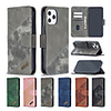 Case Fo iPhone 12 Card Holder / Shockproof / Magnetic Full Body Cases Lines / Waves / Solid Colored PU Leathe For iPhone 12 Pro Max