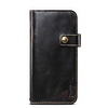 Case For iPhone 12 Card Holder Shockproof Full Body Cases Solid Colored PU Leather Genuine Leather