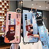 Case For Huawei NOVA 3 NOVA3I NOVA7SE NOVA7 PRO Pattern Back Cover TPU wrist neck strap Word Phrase fox rabbit cartoon cute