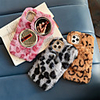 Case For iPhone 11 Shockproof / Mirror Back Cover Animal / Plush TPU / Cotton Fabric For iPhone 11 Pro Max/X/XS/XR/XS Max/6 6S 7 8 Plus/SE 2020