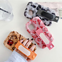 Case For iPhone 11 Shockproof Back Colored / Plush TPU / Cotton Fabric For iPhone 11 Pro Max/X/XS/XR/XS Max/6 6S 7 8 Plus/SE 2020