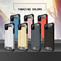 Case For iPhone 11 Shockproof Back Cover Lines / Waves / Solid Colored Acrylic For 11 Pro Max/6 6S 7 8 Plus/XS Max/XR/XS