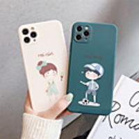 Case For iPhone 7 8 7plus 8plus X XR XS XSMax SE(2020) iPhone 11 11Pro 11ProMax Shockproof Ultra-thin Pattern Back Cover Word Phrase Sexy Lady Cartoon TPU