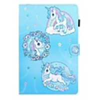 Case For Samsung Galaxy Tab A7 2020 T500 T505 Card Holder with Stand Flip Full Body Cases Animal PU Leather Tab A 10.1 T510 A 8.0 T290 295 S7 T870 T875 S6lite P610 P615 T720 T860