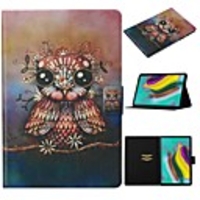 Case For Samsung Galaxy Tab A7 2020 T500 T505 Card Holder with Stand Flip Full Body Cases Animal PU Leather Tab A 10.1 T510 S5E 10.5 T720 T725 S7 T870 T875 S6lite P610 P615 A 8.0 T290 295 T860