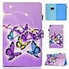 Case For Samsung Galaxy Tab A7 2020 T500 T505 Card Holder with Stand Flip Full Body Cases Butterfl PU Leather Tab A2 10.5 T590 A 10.1 T510 A 8.0 T290 295 S7 T870 T875 S6lite P610 P615 T830 T720 T290