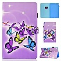 Case For Samsung Galaxy Tab A7 2020 T500 T505 Card Holder with Stand Flip Full Body Cases Butterfl PU Leather Tab A2 10.5 T590 A 10.1 T510 A 8.0 T290 295 S7 T870 T875 S6lite P610 P615 T830 T720 T290