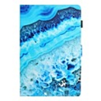 Case For Samsung Galaxy Tab A7 2020 T500 T505 Card Holder with Stand Flip Full Body Cases Marble PU Leather Tab A 10.1 T510 A 8.0 T290 295 S7 T870 T875 S6lite P610 P615 T720 T860