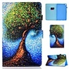Case For Samsung Galaxy Tab A7 2020 T500 T505 Card Holder with Stand Flip Full Body Cases Tree PU Leather Tab A2 10.5 T590 A 10.1 T510 A 8.0 T290 295 S7 T870 T875 S6lite P610 P615 T830 T720 T290