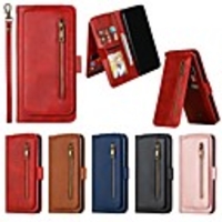 Case For Xiaomi Mi CC9e / Mi 9T Pro / Redmi Note 8 Pro Wallet / Card Holder / Shockproof Full Body Cases Solid Colored PU Leather Case For Redmi Note 7 Pro / Redmi 8A / Redmi 7A