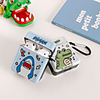 Case For AirPods 1 2 AirPods Pro Cute Pattern Lovely Headphone Case hard shark crocodile words PC