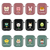 Case For AirPods 1 2 Cute Pattern Headphone Case Hard Animal Cartoon