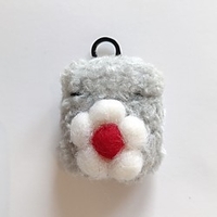 Case For AirPods 1 2 Fluffy Cute Flower Headphone Case Hard