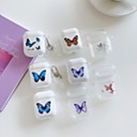 Case For AirPods 1 2 Pattern Butterfly Headphone Case Hard