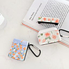 Case For AirPods 1 2 pro Pattern Headphone Flower Case Hard