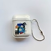 Case For AirPods 1 2 Transparent Pattern Headphone Case Soft