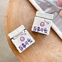 Case For AirPods AirPods 1 2 Pattern Lovely Headphone Case Soft