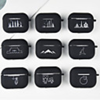 Case For AirPods Pro Cute / Shockproof / Frosted Headphone Case Soft