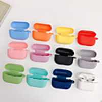 Case For AirPods Pro Shockproof / Dustproof Headphone Case Soft