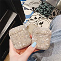 Case For AirPods Rhinestone / Cool Headphone Case Hard