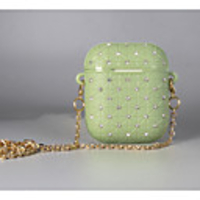 Case For AirPods Rhinestone Headphone Case Hard