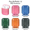 Case For AirPods Shockproof / Cool / Color Gradient Headphone Case Hard