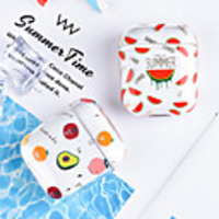 Case For AirPods Translucent Pattern Headphone Case Hard