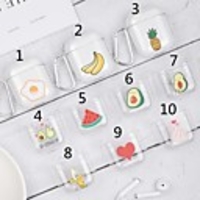 Case For AirPods Transparent Headphone Case Hard