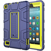 Case For Amazon Amazon Fire7(2019) Shockproof Back Cover Solid Colored PC / Silica Gel miniinthebox