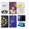 Case For Amazon Kindle Fire 7(7th Generation,  2017 Release) Wallet / Card Holder / with Stand Full Body Cases Elephant Hard PU Leather miniinthebox