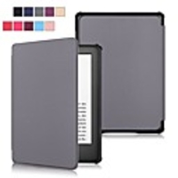 Case For Amazon Kindle Lite(2019) / Kindle PaperWhite 4 2018 / Kindle PaperWhite 2(2nd Generation,  2013 Release) Shockproof / Flip / Ultra-thin Full Body Cases Solid Colored Hard PU Leather