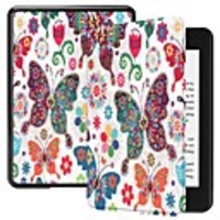 Case For Amazon Kindle Lite(2019) / Kindle PaperWhite 4 2018 Shockproof / with Stand / Ultra-thin Full Body Cases Butterfly Hard PU Leather