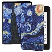 Case For Amazon Kindle Lite(2019) / Kindle PaperWhite 4 Shockproof / with Stand / Ultra-thin Full Body Cases sky Hard PU Leather for Kindle Lite(2019) / Kindle PaperWhite 4 2018