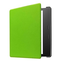 Case For Amazon Kindle Oasis 2(2nd Generation,  2017 Release) Full Body Cases Solid Colored Hard PU Leather