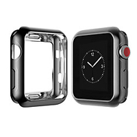 Case For Apple Apple Watch Series 4/3/2/1 Silicone Apple
