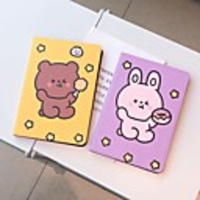 Case For Apple iPad Mini 3 2 1 iPad Mini 4 iPad Mini 5 with Stand Flip Full Body Cases PU Leather TPU Protective Stand Cover Pattern bear cute stars lovely