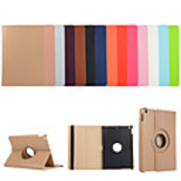 Case For Apple iPad Mini 3 2 1 iPad Mini 4 iPad Mini 5 with Stand Flip Full Body Cases Solid Colored PU Leather TPU 360 Degree Rotating Protective Stand Cover