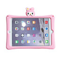 Case For Apple iPad 10.2 2019 iPad Air iPad Air 2 iPad Pro 12.9 iPad Pro 11 iPad Pro 10.5 iPad Pro 9.7 iPad 2 3 4 with Stand Pattern Back Cover Cartoon Silica Gel